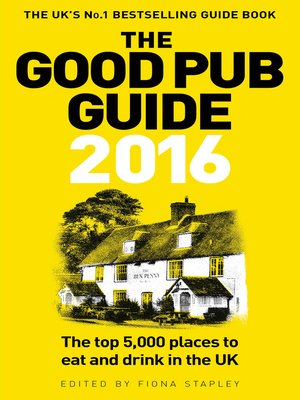 cover image of The Good Pub Guide 2016